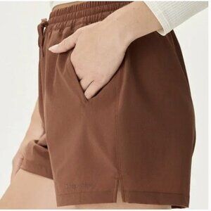 Outdoor Voices Brown Athletic Shorts